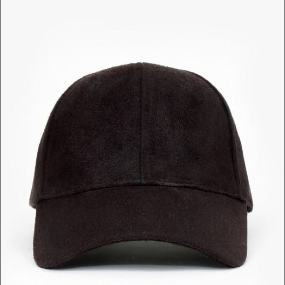 New FAUX SUEDE BASEBALL CAp - Picture 4 of 5